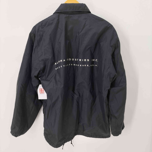 アルファインダストリーズ ALPHA INDUSTRIES バックプリント ナイロンコーチジャケット メンズ JPN:M