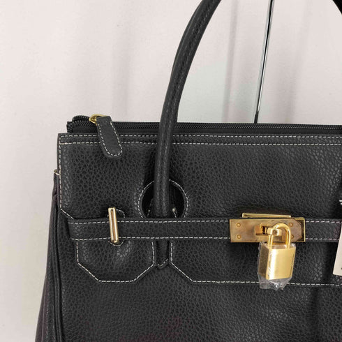 Saint Clair 南京錠 レザー トートバッグ レディース