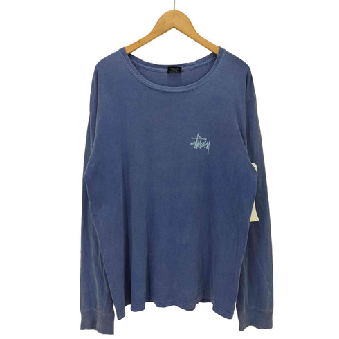 ステューシー Stussy ガーメントダイ ストックロゴ クルーネックカットソー メンズ JPN:M