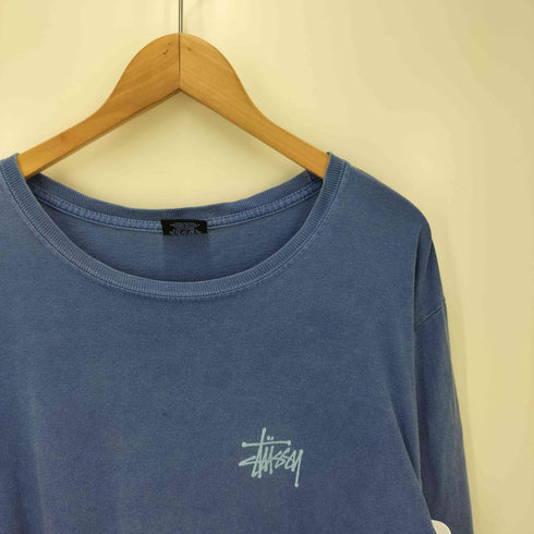 ステューシー Stussy ガーメントダイ ストックロゴ クルーネックカットソー メンズ JPN:M