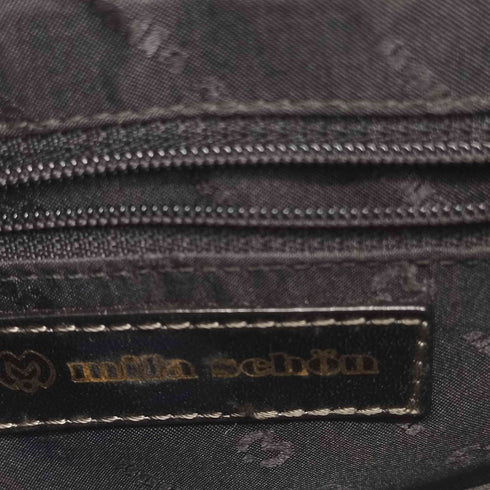 ミラショーン mila schon レザー ショルダーバッグ レディース