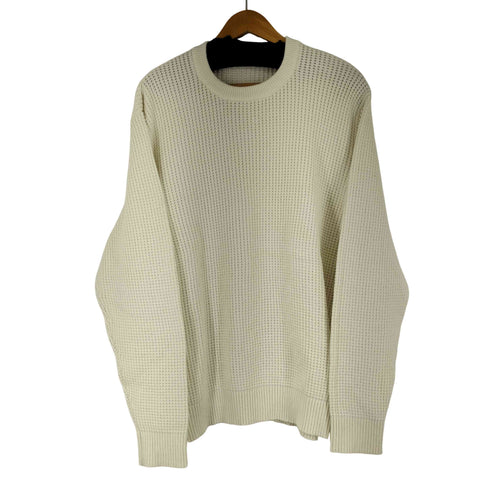 ザラ ZARA ワッフルニットセーター メンズ XL