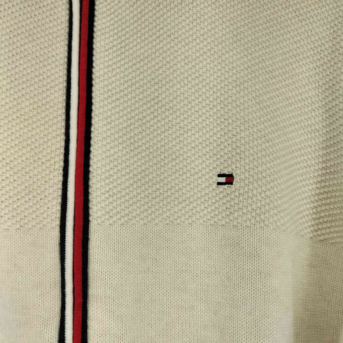 トミーヒルフィガー TOMMY HILFIGER ジップアップセーター メンズ XL