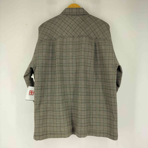 ベルシュカ BERSHKA チェック柄 シャツジャケット メンズ M