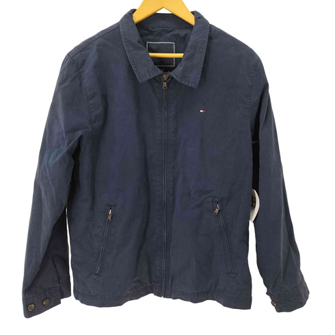 トミーヒルフィガー TOMMY HILFIGER 裏地ギンガムチェック コットン スイングトップ メンズ JPN:L