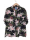 TROPICOOL 開襟 ボックス レーヨンシャツ メンズ import:L