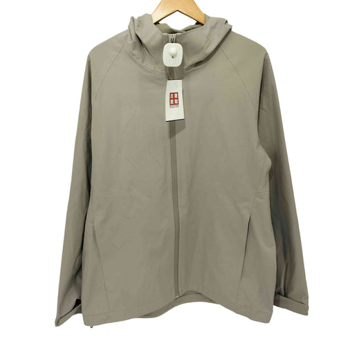 ユニクロ UNIQLO ブロックテックパーカ/3Dカット メンズ L