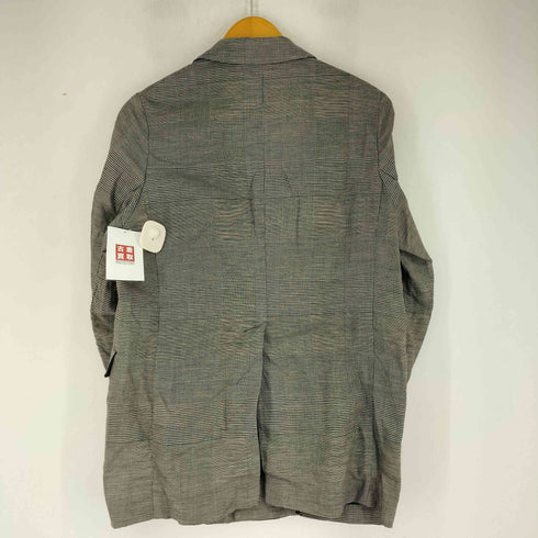 ビームスボーイ BEAMS BOY リネン チェックロングダブルジャケット レディース JPN:1