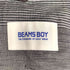 ビームスボーイ BEAMS BOY リネン チェックロングダブルジャケット レディース JPN:1