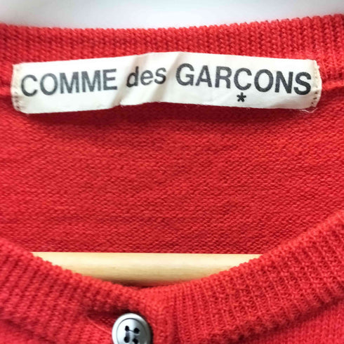 コムデギャルソン COMME des GARCONS 70S 初期タグ クルーネック ニット カーディガン レディース