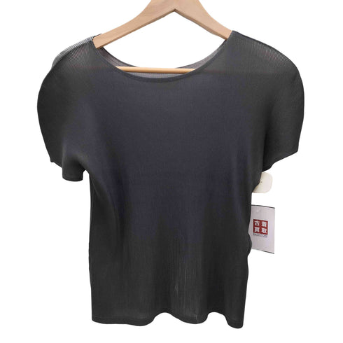 プリーツプリーズイッセイミヤケ PLEATS PLEASE ISSEY MIYAKE S/S プリーツ ブラウス カットソー レディース JPN:3