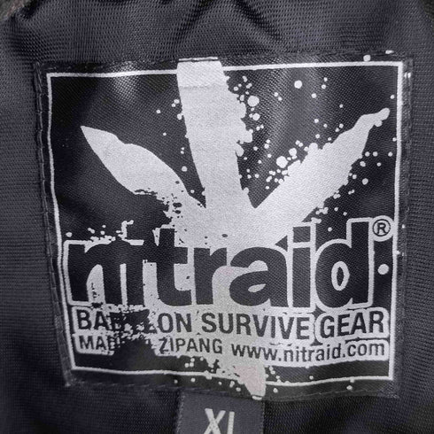 ナイトレイド Nitraid フロントワッペンスタジャン メンズ JPN:XL