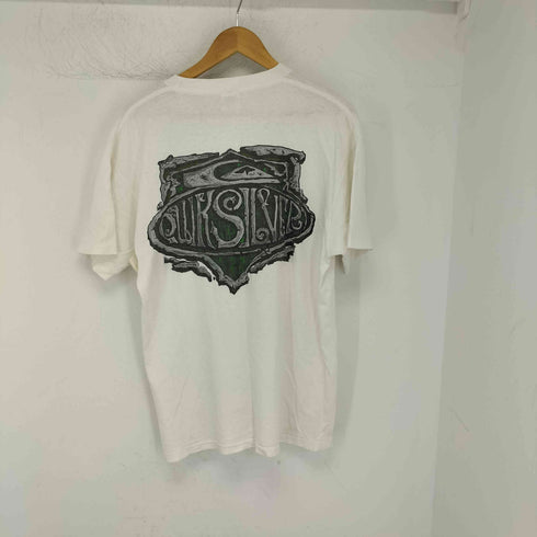 クイックシルバー Quiksilver OLD 両面プリント シングルステッチ クルーネックTEE メンズ JPN:L