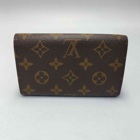 ルイヴィトン LOUIS VUITTON ポルトモネ ビエ トレゾール モノグラム 折り財布 レディース
