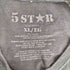 5 ST☆R イーグル フロントプリント Tシャツ メンズ import:XL