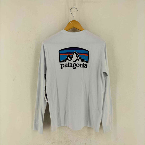 パタゴニア patagonia ロゴプリント ロングスリーブTシャツ メンズ import:S