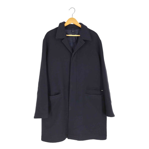 バーニーズニューヨーク BARNEYS NEWYORK イタリア製 ウール チェスターコート メンズ EUR:52