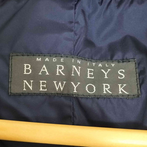 バーニーズニューヨーク BARNEYS NEWYORK イタリア製 ウール チェスターコート メンズ EUR:52