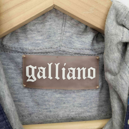 ジョンガリアーノ JOHN GALLIANO 00S イタリア製 News Paper Padded Jacket ニュースペーパー パテッド ジャケット メンズ EUR:48