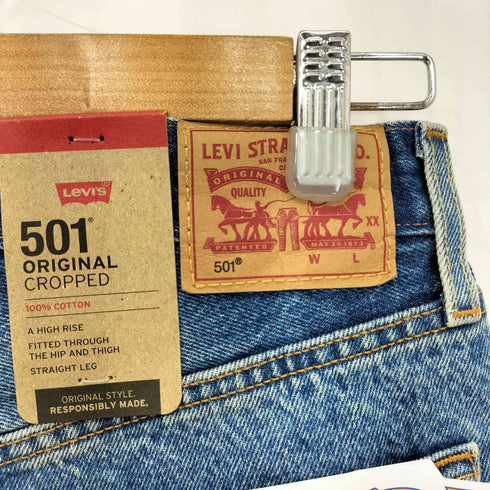 リーバイス Levis 別注 501(R) CROPPED デニムパンツ レディース W27 L27