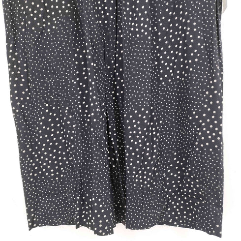 パドカレ pas de calais スタッズ ドット柄ノースリーブワンピース レディース