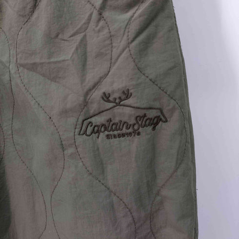 キャプテンスタッグ CAPTAIN STAG パッカブルキルトパンツ メンズ JPN:M