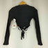 ザラ ZARA デザイン L/S カットソー レディース import:S