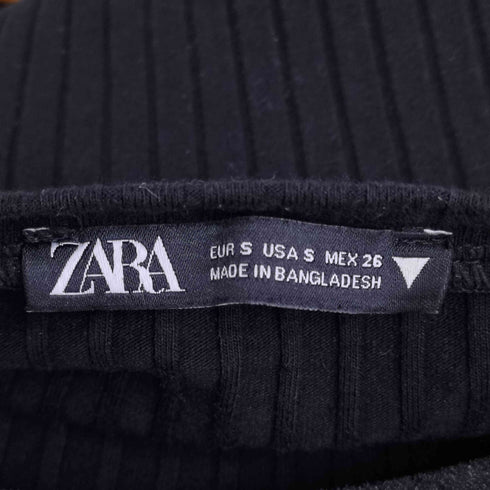 ザラ ZARA デザイン L/S カットソー レディース import:S