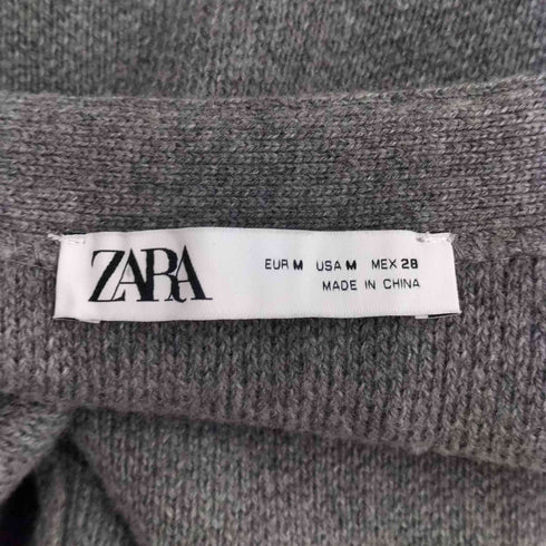 ザラ ZARA ノースリーブ ミニワンピース レディース import:M
