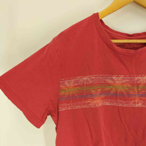 ピコ PIKO ロゴ グラフィック プリント クルーネック S/S コットン Tシャツ Y2K メンズ import:XL