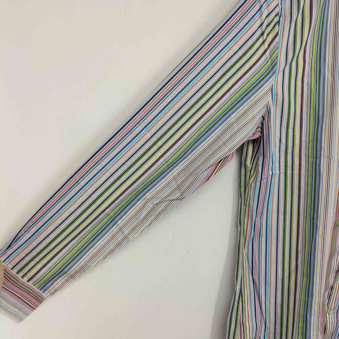 エトロ ETRO マルチストライプドレスシャツ メンズ 41