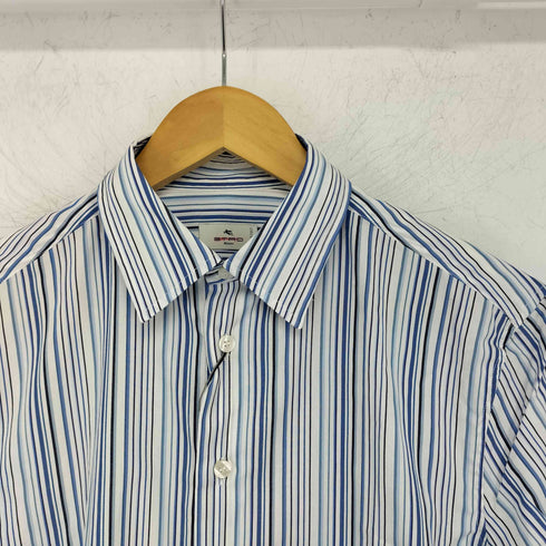 エトロ ETRO マルチストライプドレスシャツ メンズ 38
