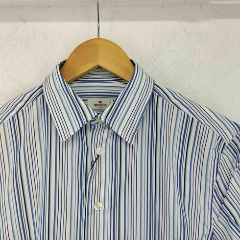 エトロ ETRO マルチストライプドレスシャツ メンズ 38