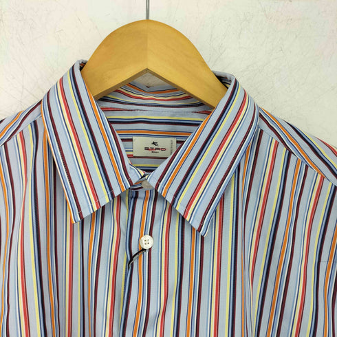 エトロ ETRO マルチストライプドレスシャツ メンズ 41