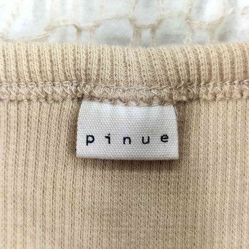 PINUE メッシュニットワンピース レディース