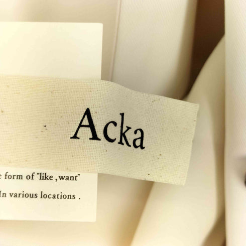 ACKA volume sleeve trench coat レディース