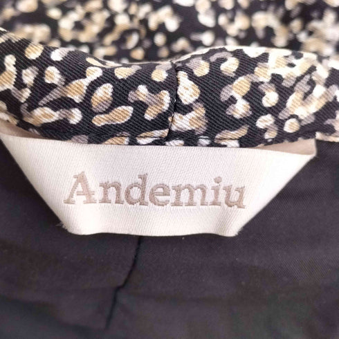 アンデミュウ Andemiu 総柄ワンピース レディース FREE