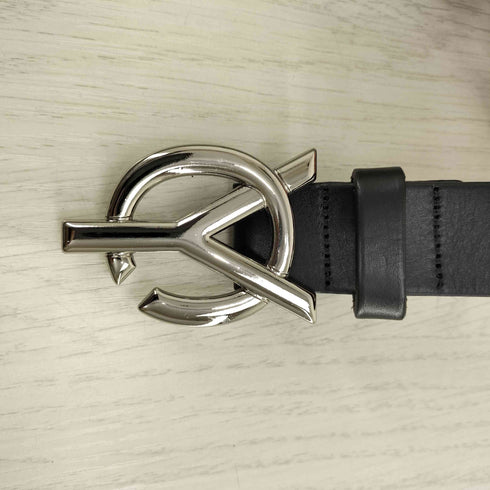 オーワイ OY LOGO LEATHER BELT2 レディース