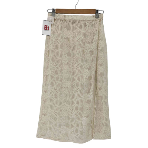 ユナイテッドアローズグリーンレーベルリラクシング UNITED ARROWS green label relaxing レース レイヤード スカート レディース
