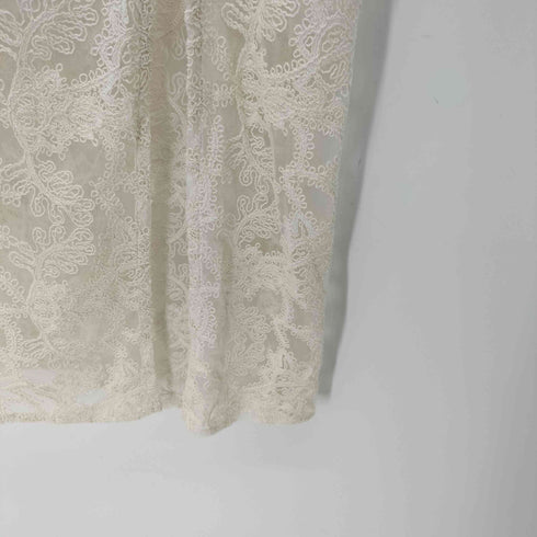 ユナイテッドアローズグリーンレーベルリラクシング UNITED ARROWS green label relaxing レース レイヤード スカート レディース