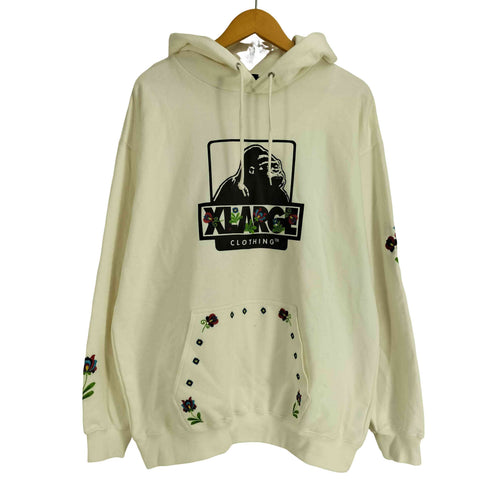 エクストララージ XLARGE FLOWER OG PULLOVER HOODED SWEAT メンズ JPN:L