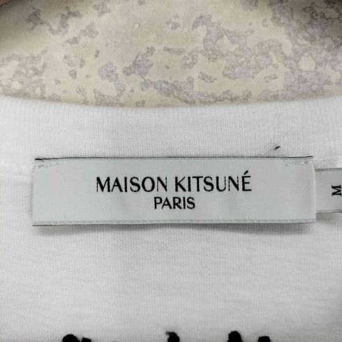 メゾンキツネ MAISON KITSUNE ドレスド フォックス Tシャツ レディース import:M