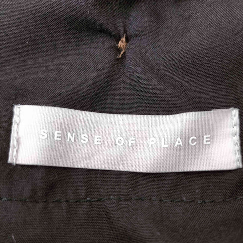 センスオブプレイス SENSE OF PLACE UR TECH DRYLUXE リネンライクワイドパンツ レディース M