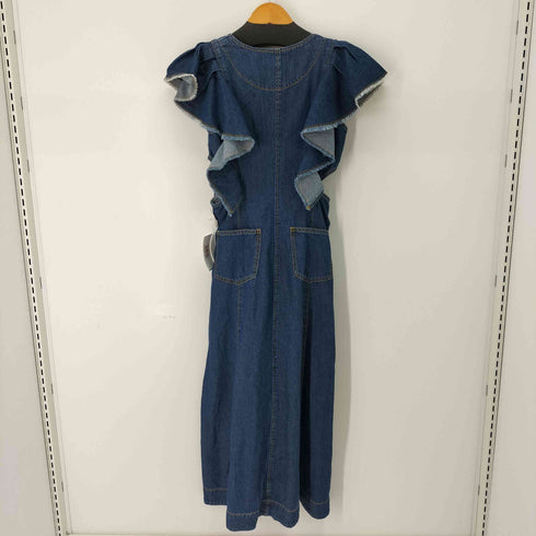 リリーブラウン Lily Brown フロントファスナーフリルワンピース レディース ONE SIZE