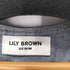 リリーブラウン Lily Brown フロントファスナーフリルワンピース レディース ONE SIZE
