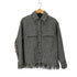 ザラ ZARA ツイードチェック シャツジャケット レディース import:S