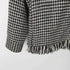 ザラ ZARA ツイードチェック シャツジャケット レディース import:S
