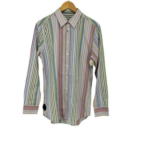 エトロ ETRO マルチストライプドレスシャツ メンズ 41