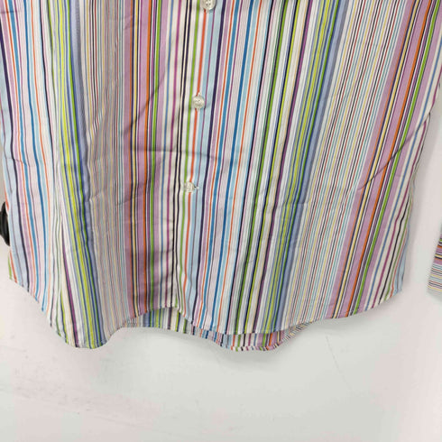 エトロ ETRO マルチストライプドレスシャツ メンズ 41