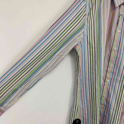 エトロ ETRO マルチストライプドレスシャツ メンズ 41